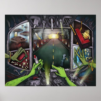 Poster L é para o local de aterrissagem