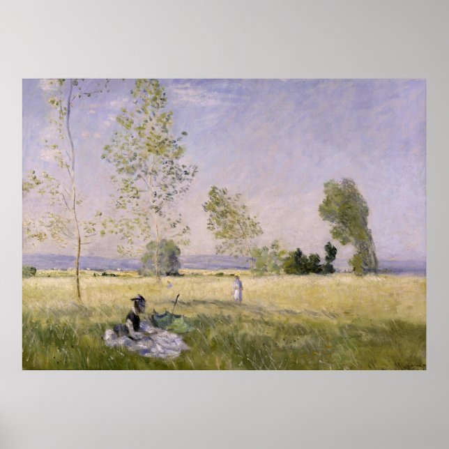 Poster L’Ete’ (Verão) - Claude Monet (Frente)