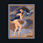 Poster "L' Etourdie" Art Deco 1927<br><div class="desc">impressão de Arte Deco de 1927 por Fabius Lorenzi intitulado "L'Etourdie.</div>