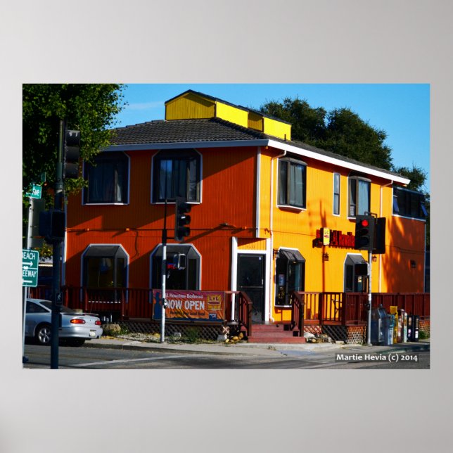 Pôster L&L CHURRASCO Havaiano (Frente)