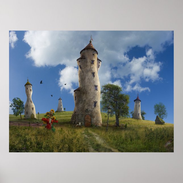 Pôster La Aldea (Frente)