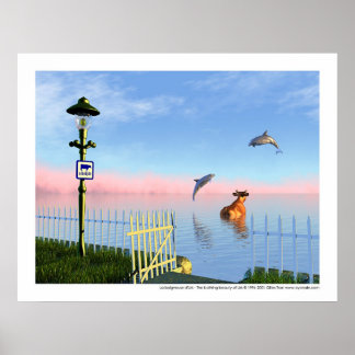 Pôster La baigneuse d'Urk - A beleza balnear de Urk