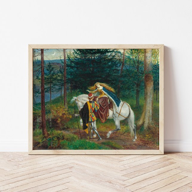 Poster La Belle Dame Sans Merci | Walter Crane (Criador carregado)