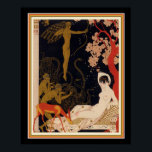 Pôster "La Belle Helene" 1922 Art Deco 16 x 20<br><div class="desc">George Barbier,  La Belle Helene,  1922</div>