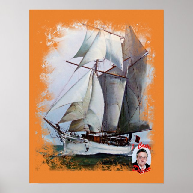 Poster La Belle Poule (Frente)