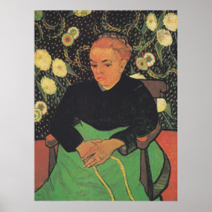 Poster La Berceuse (Augustine Roulin) por Vincent van