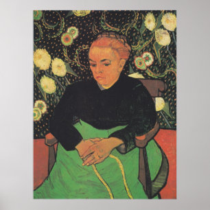 Poster La Berceuse (Augustine Roulin) por Vincent van