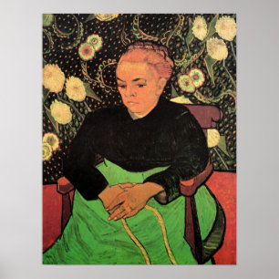 Poster La Berceuse (Augustine Roulin) por Vincent van Gog