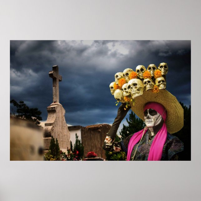 Poster La Calavera Catrina (Frente)