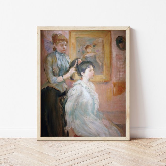 Poster La Coiffure | Berthe Morisot (Criador carregado)
