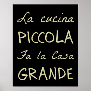 Poster La Cucina (A Cozinha)