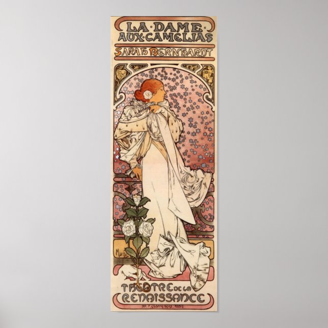 Poster La Dame Aux Camelias (Frente)