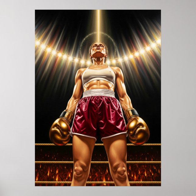 POSTER LA DÉESSE DE L'ARÈNE (Frente)