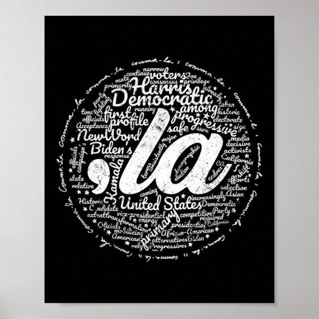 Poster La) Defensores Do Partido Democrático Para Vice-Pr (Frente)