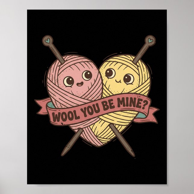 Poster Lã Divertida Você Será Minha Piada de Dia dos Namo (Frente)