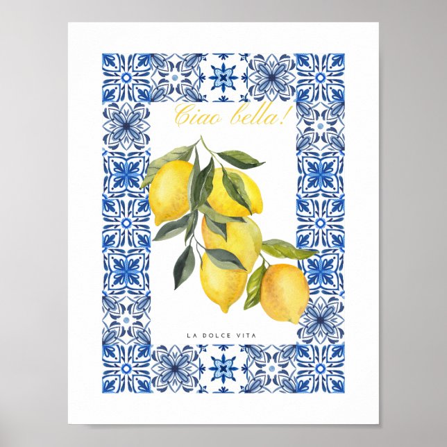 Poster La Dolce Vita (Frente)