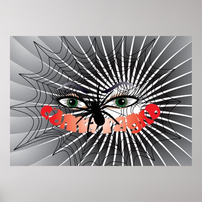 Pôster La donna ragno/posteres (Frente)