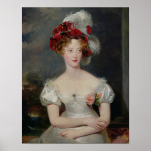 Poster La Duchesse de Baga c.1825