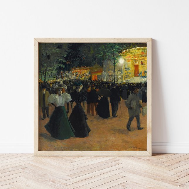 Poster La Fête Foraine | Louis Abel-Truchet (Criador carregado)