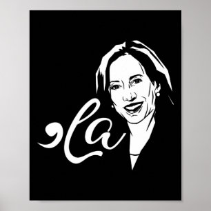 Poster La Funny Kamala Harris