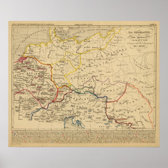 Pôster La Germanie a la fin du 5e siecle (Frente)