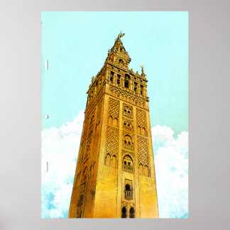 Poster La Giralda de Sevilla - Fundo Don Quixote