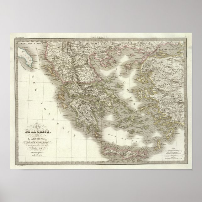 Pôster La Grece - Grécia (Frente)