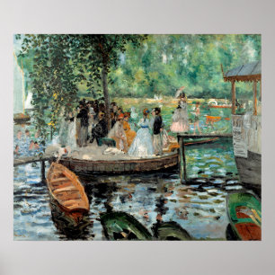 Poster La Grenouillère Auguste Renoir