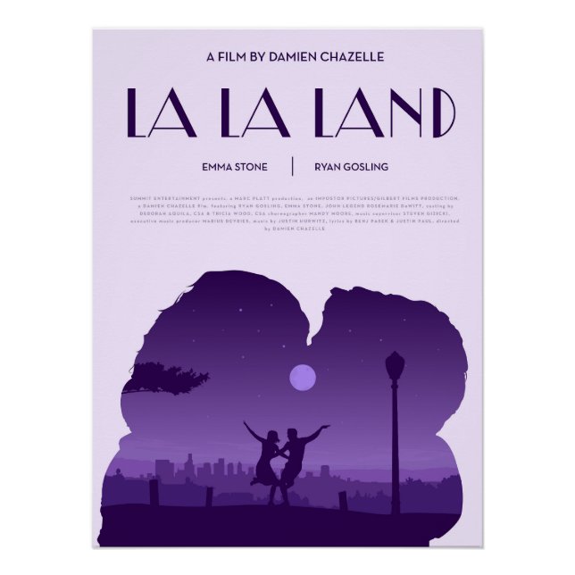 Pôster La La Land Poster (Frente)