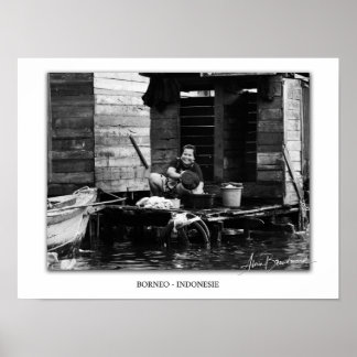 Poster La lavandiere