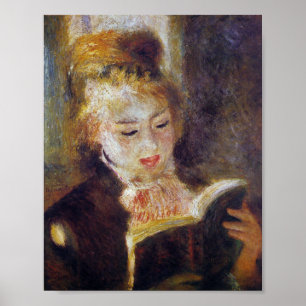 Poster La Liseuse (O Leitor) - Pierre Auguste Renoir