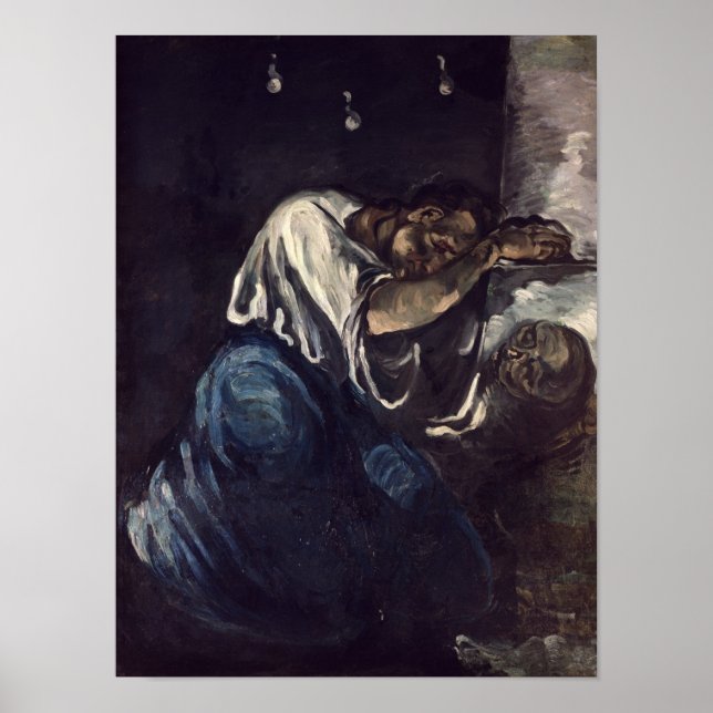 Pôster La Madeleine, ou La Douleur, c.1869 (Frente)