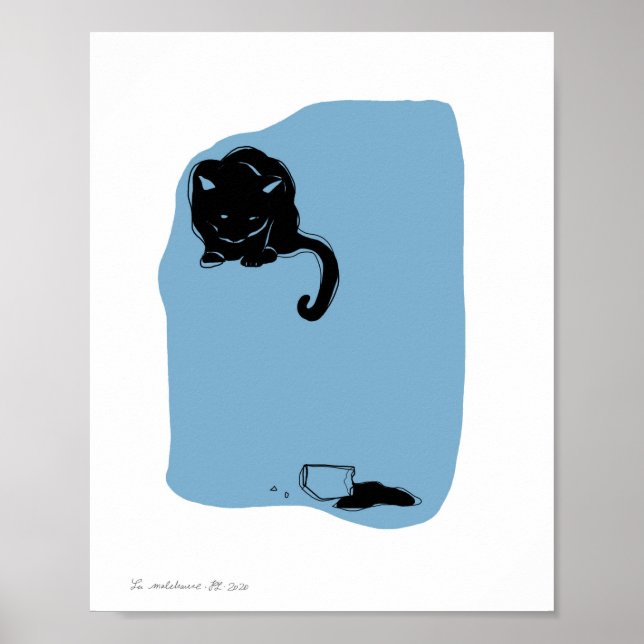 Poster La Malluck (Sorte ruim) (Frente)