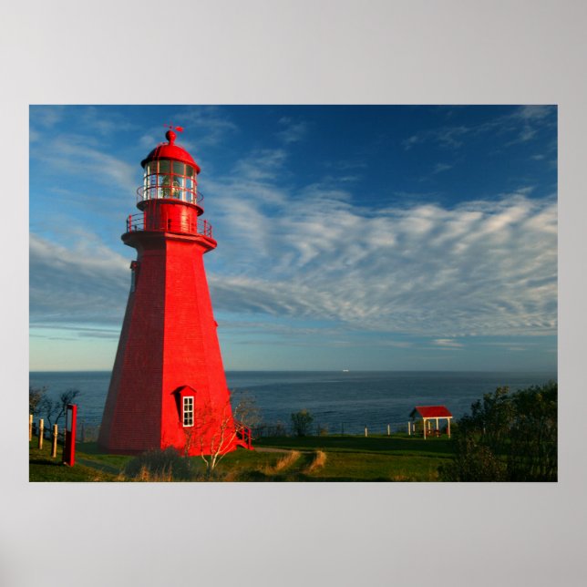Poster La Martre Lighthouse | Matane No Gaspe (Frente)