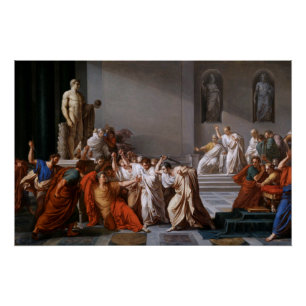 Pôster La morta di Cesare por Vincenzo Camuccini