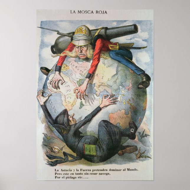 Poster La Mosca Roja (Frente)