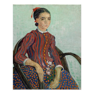 Pôster La Mousme de Vincent van Gogh  , 1888