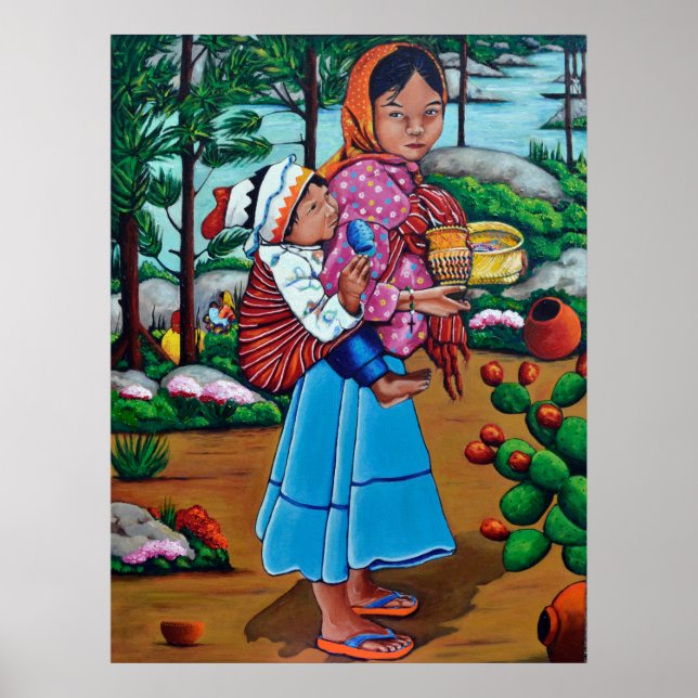 Poster La Niña Tarahumara (Frente)