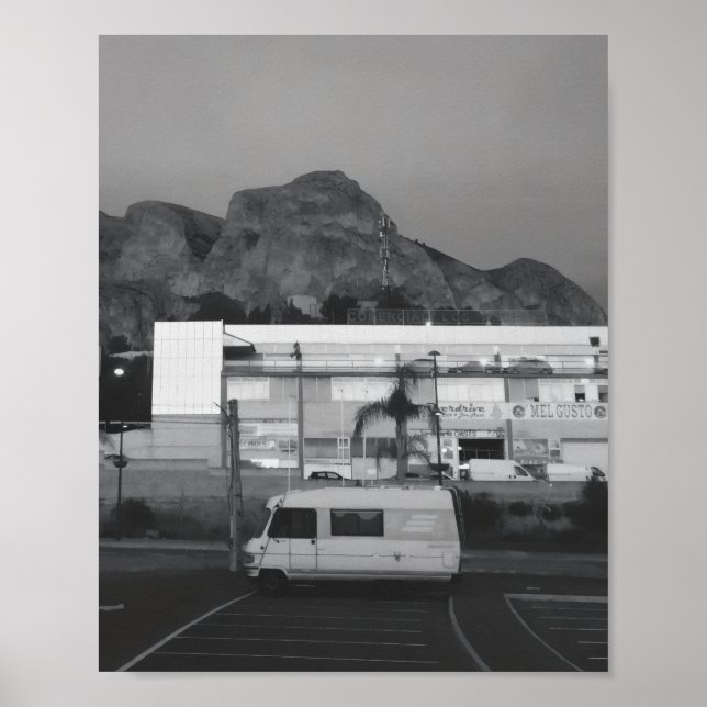 Poster La Nucia B&W (Frente)