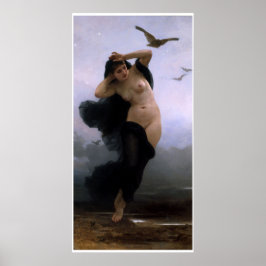 Pôster La Nuit William-Adolphe Bouguereau