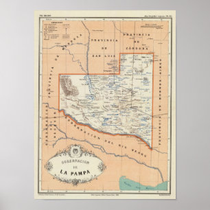 Poster La Pampa, Argentina