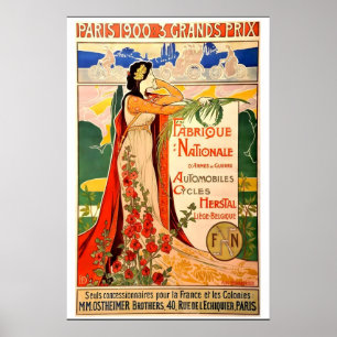 Poster La Paris Exhibition 1900 Grand Prix CARTAZ IMPRESS