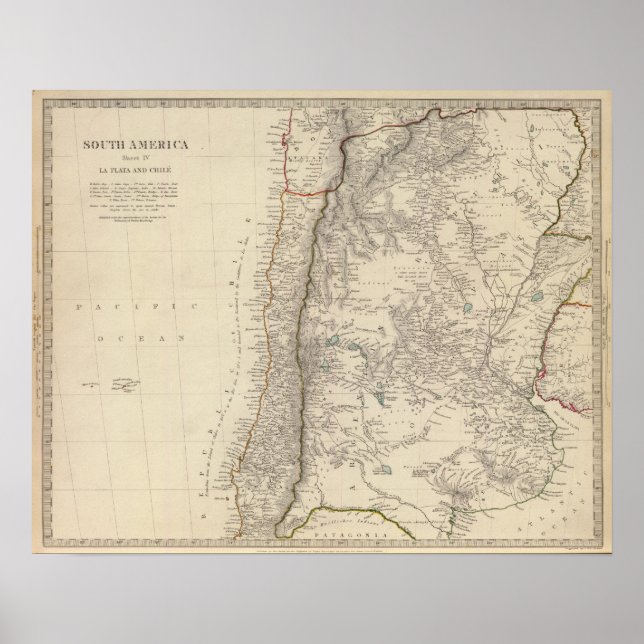 Poster La Plata, Chile (Frente)