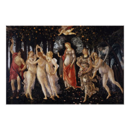 Pôster La Primavera (Primavera) Sandro Botticelli Glossy