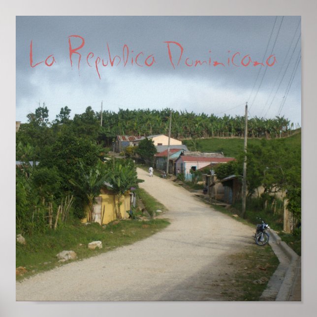 Poster La Republica Dominicana/República Dominicana (Frente)