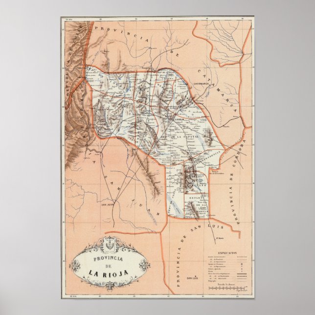 Pôster La Rioja, Argentina (Frente)