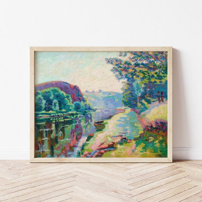 Poster La Roche de l’Echo, Crozant | Armand Guillaumin (Criador carregado)