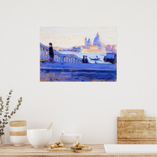 Poster La Salute da Ponte della Paglia (Cozinha)