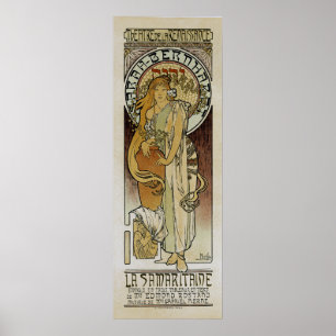 Pôster La Samaritaine do ~ de Alphonse Mucha