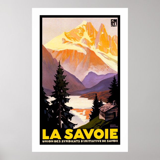 Poster La Savoie (Frente)